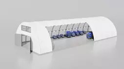 Ангар для хранения автомобилей 40х18 м, Type C